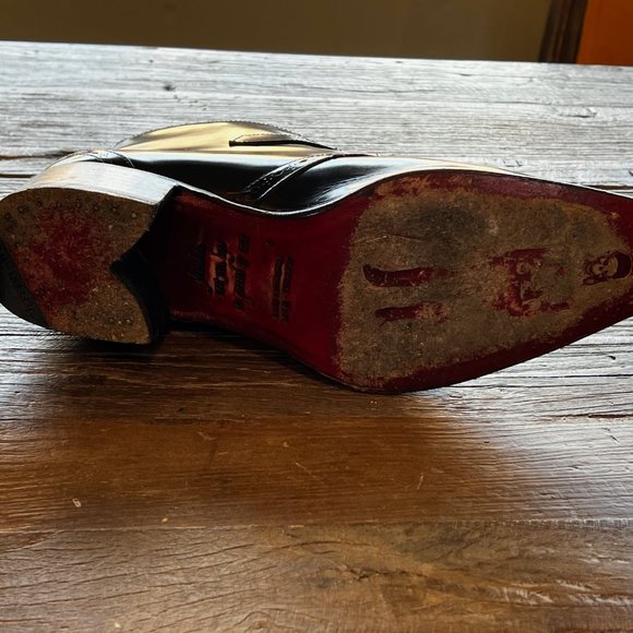 Jeffery West Flashmans Spirit dark brown & copper silver wings buckle size 9 - Picture 7 of 12